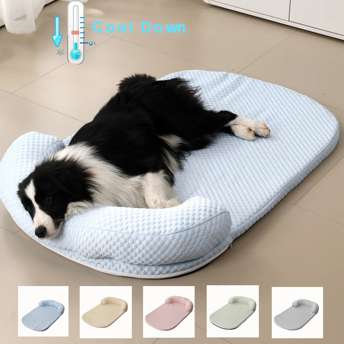 Tapis de Refroidissement Auto-Rafraichissant pour Chien