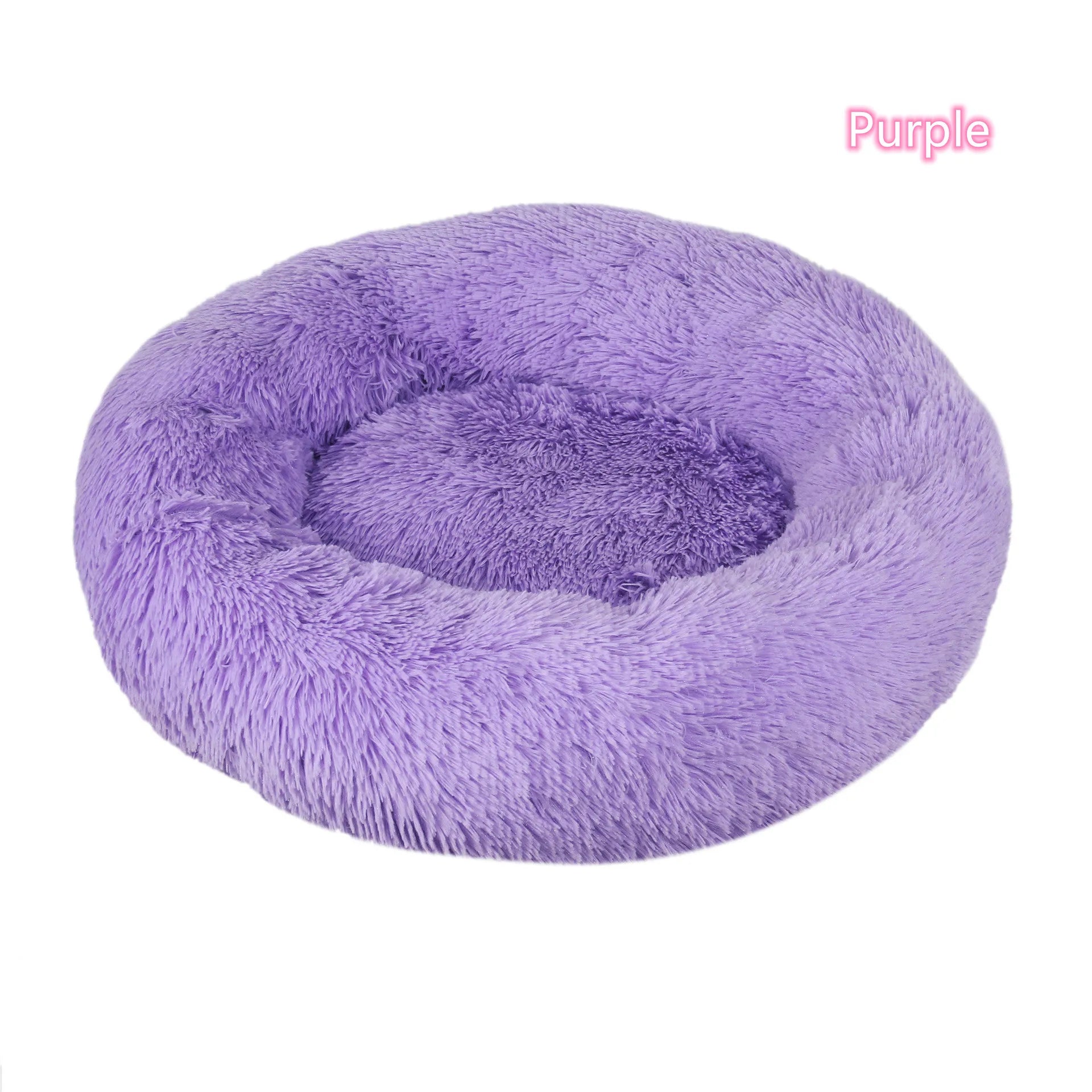 Lit apaisent en peluche ultra doux
