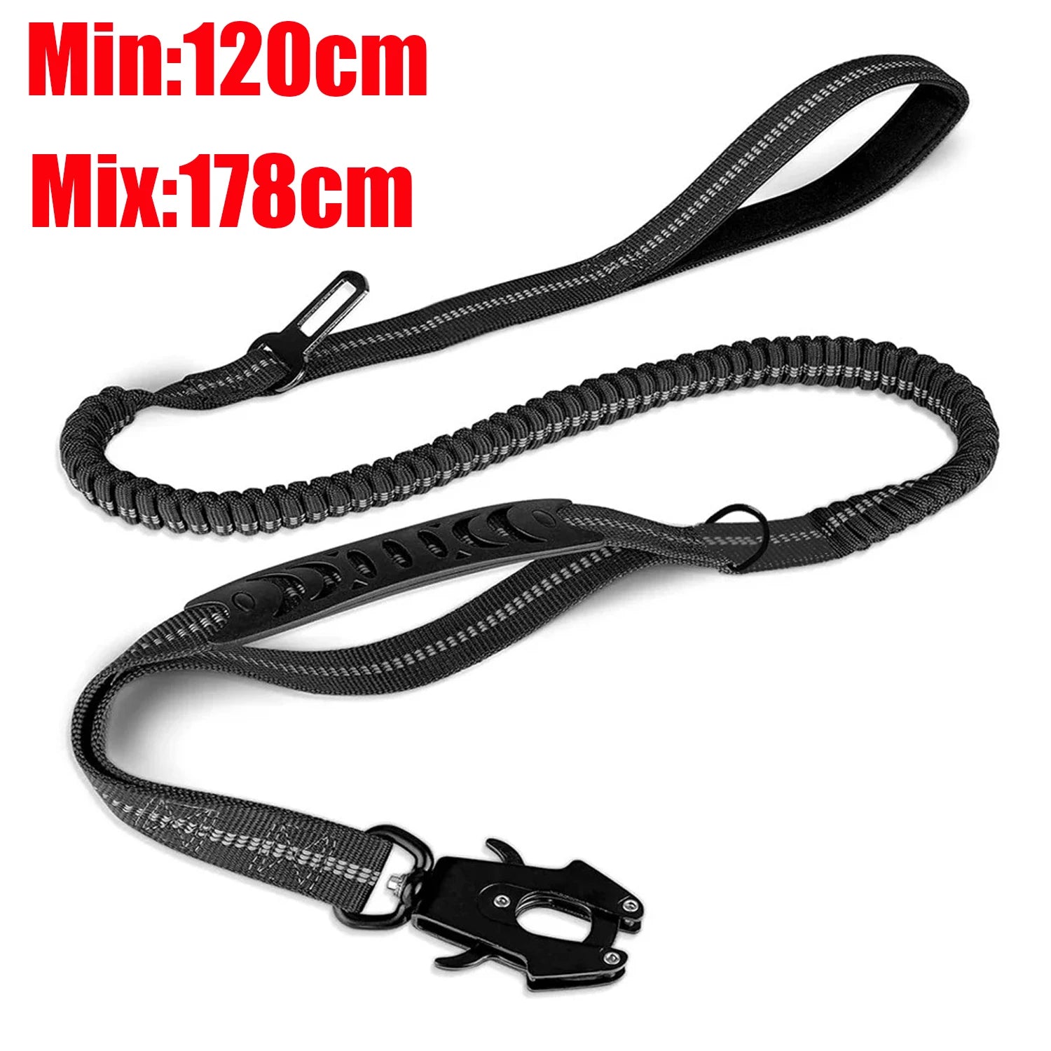 Laisse Tactique Anti- Choc Multi-Fonction