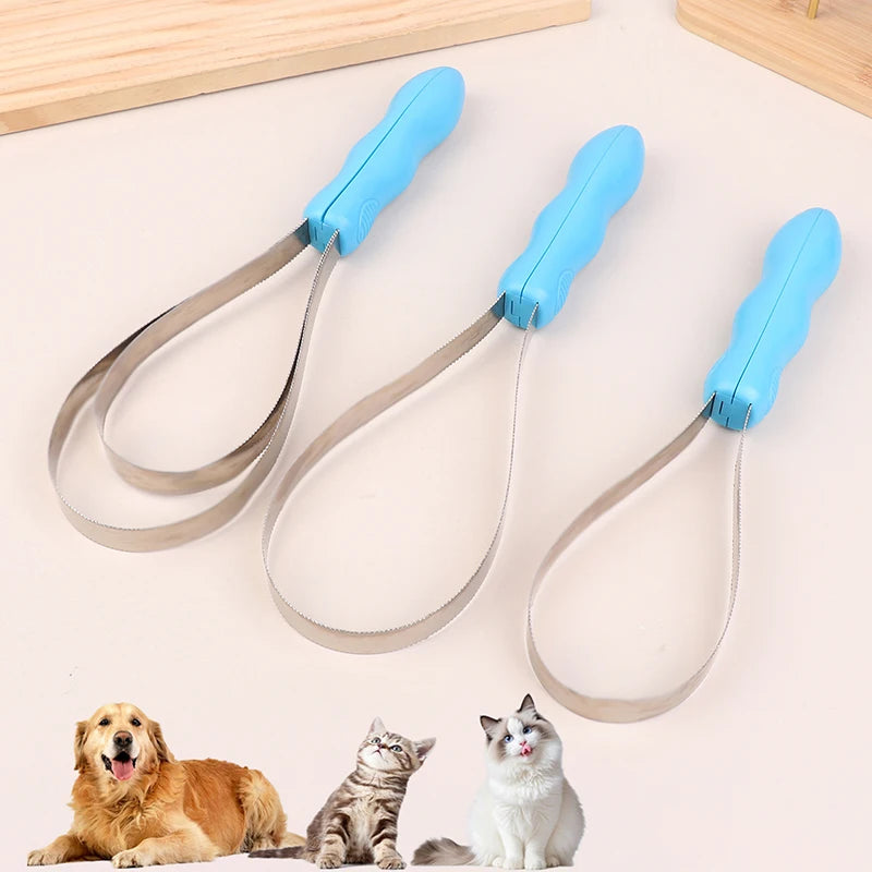 Étrille de Mue en Boucle Professionnelle pour Chien