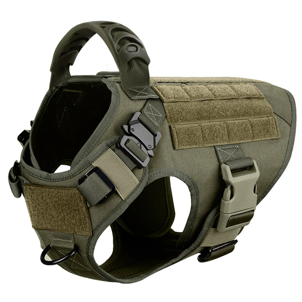 Harnais Tactique Anti-Traction et Robuste pour chien -Héritage Canin