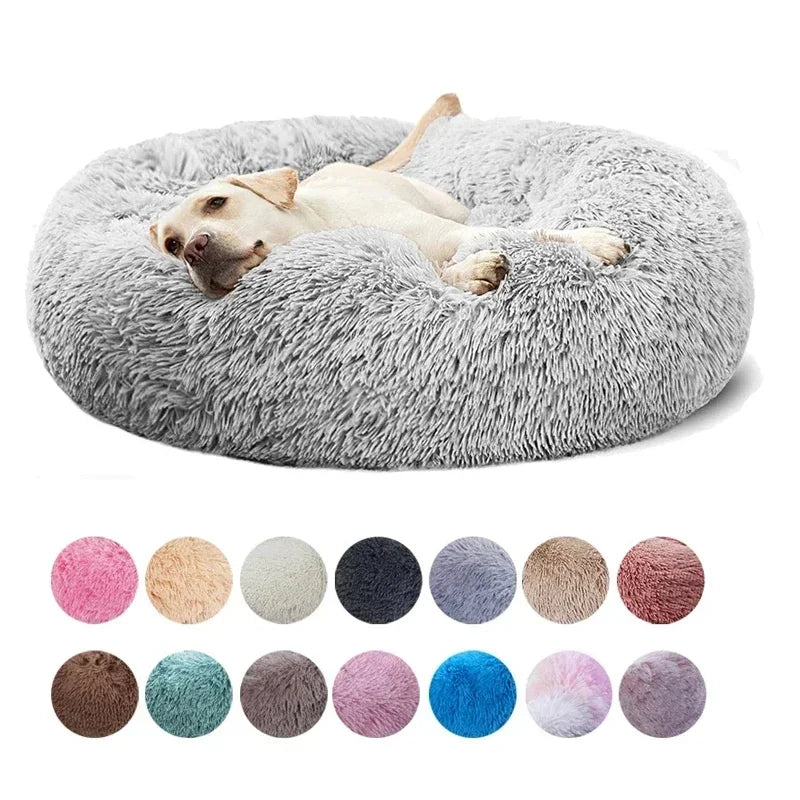 Lit apaisent en peluche ultra doux