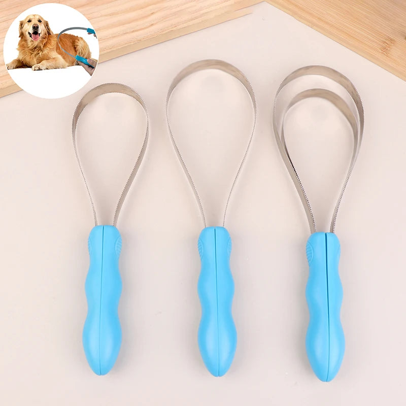 Étrille de Mue en Boucle Professionnelle pour Chien