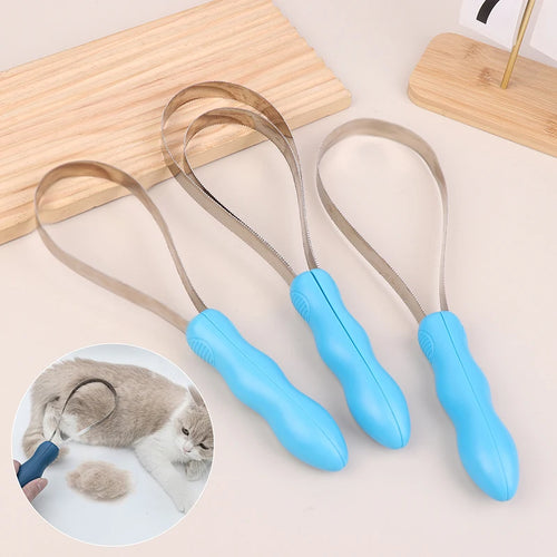 Étrille de Mue en Boucle Professionnelle pour Chien